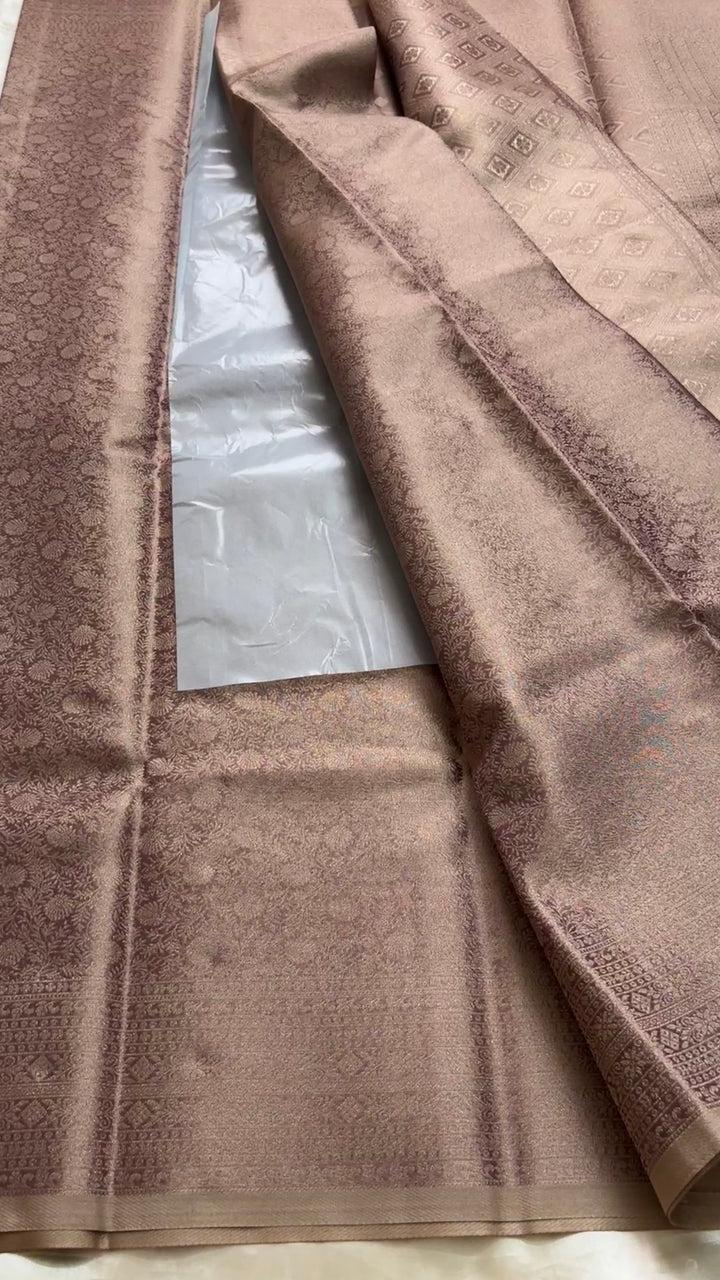 Tissue brocade silk KR122