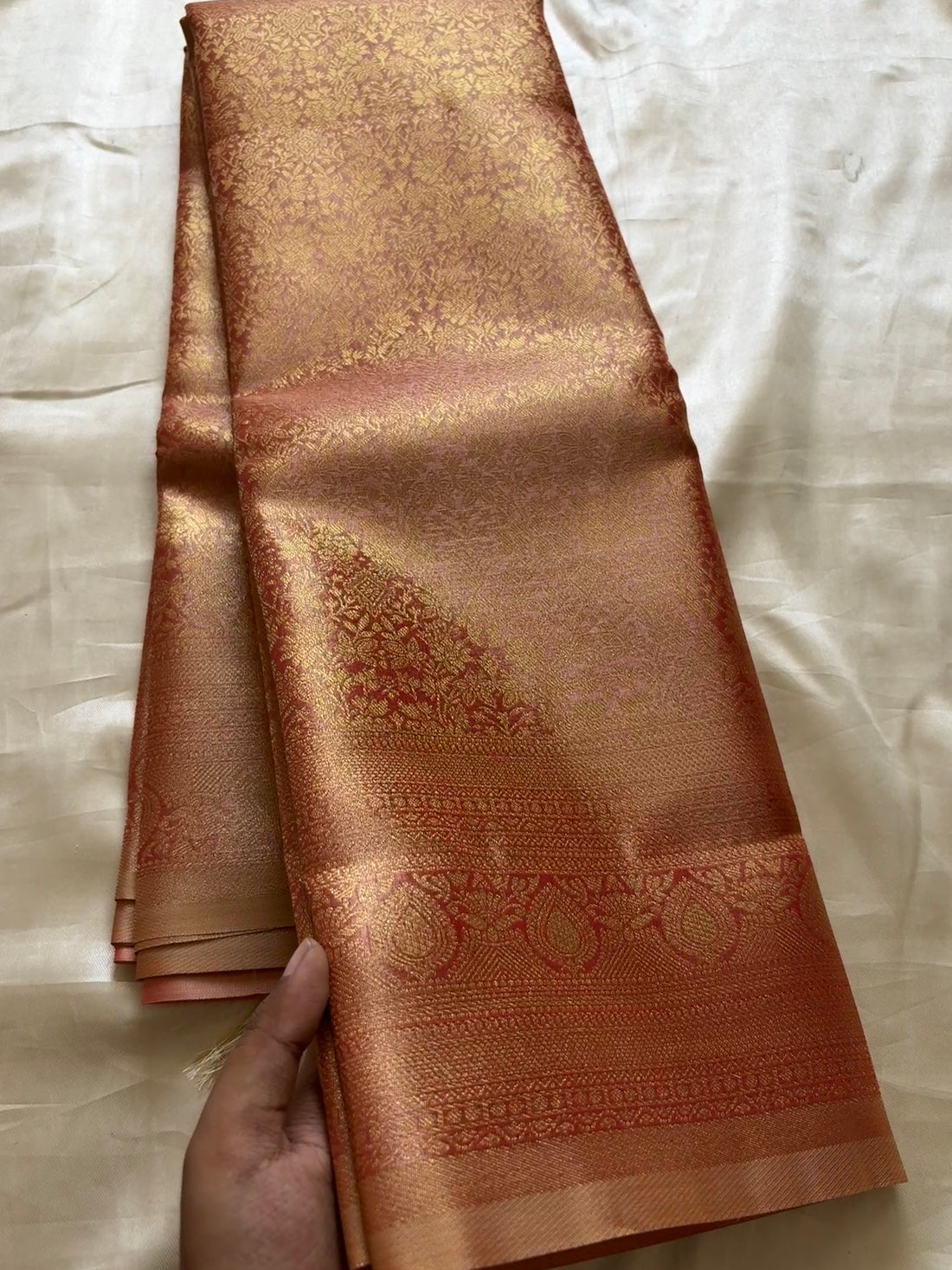Tissue brocade silk KR83