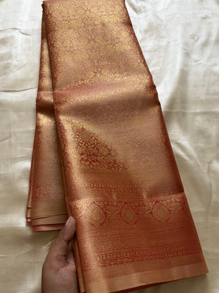 Tissue brocade silk KR83