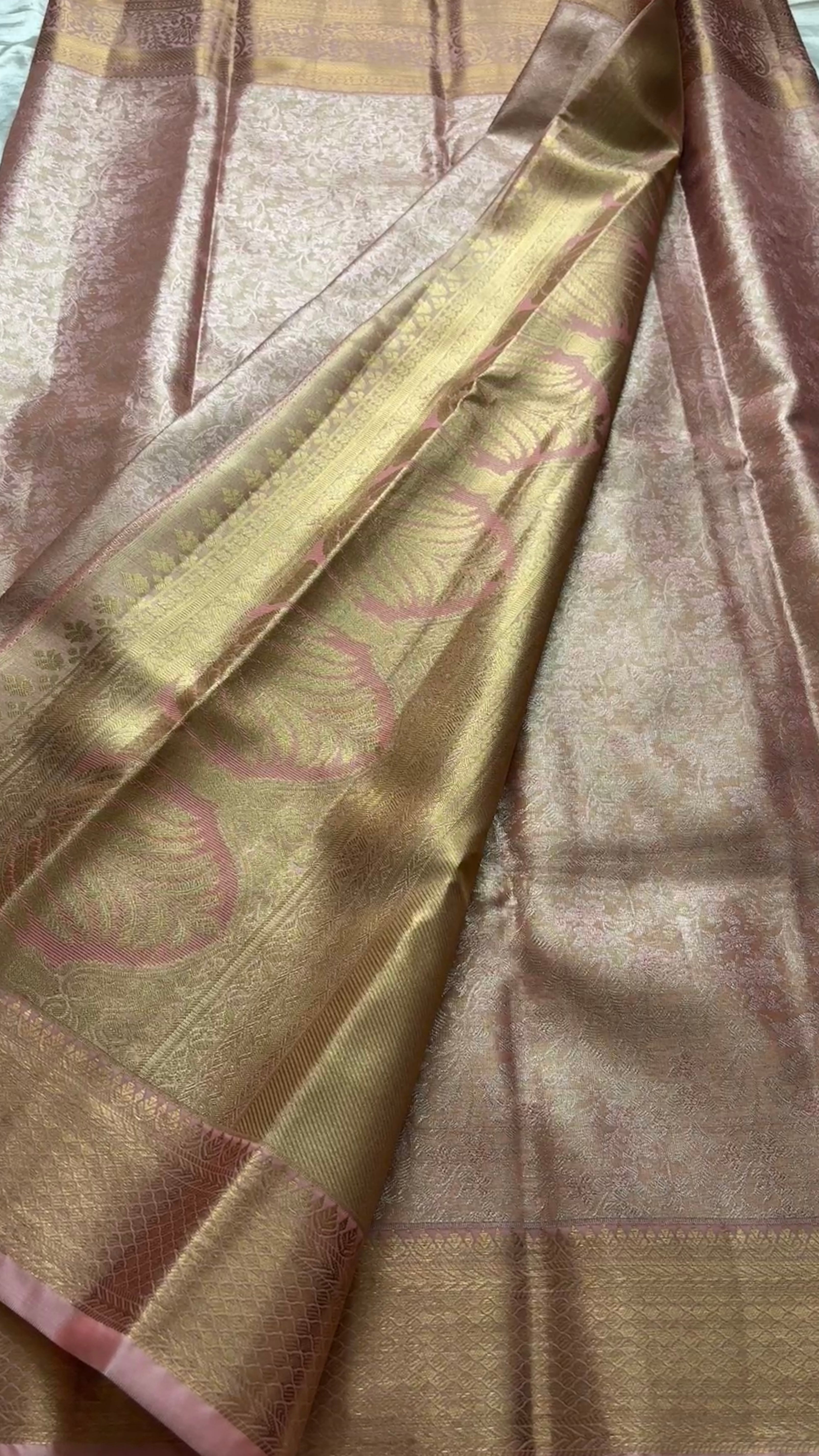 Semi Tissue Kanchipuram saree