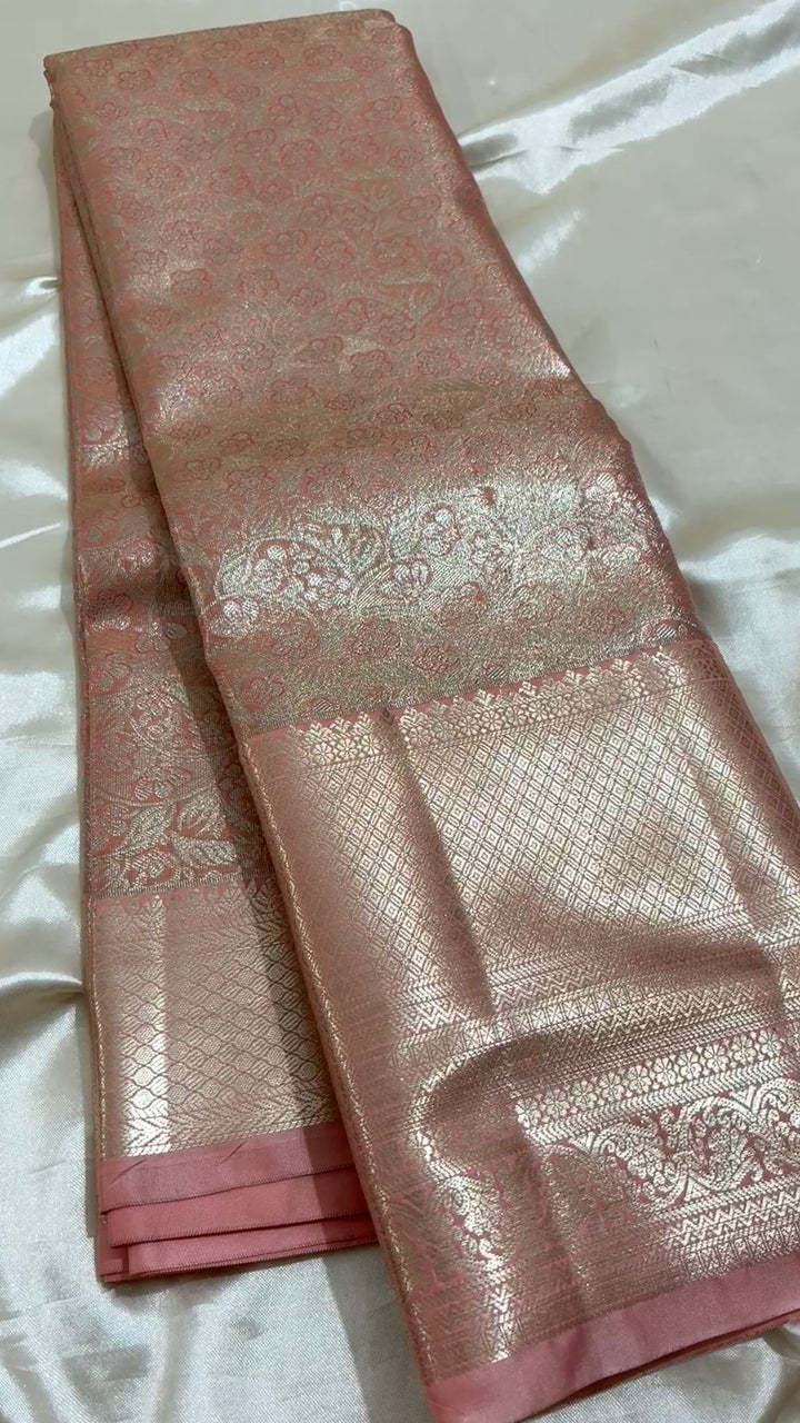 Semi Tissue Kanchipuram saree