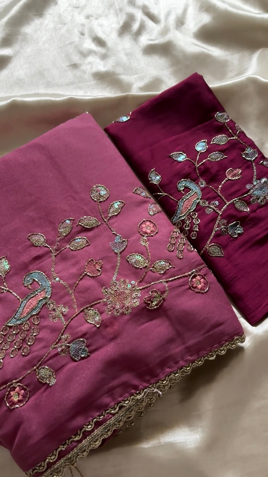 Designer georgette