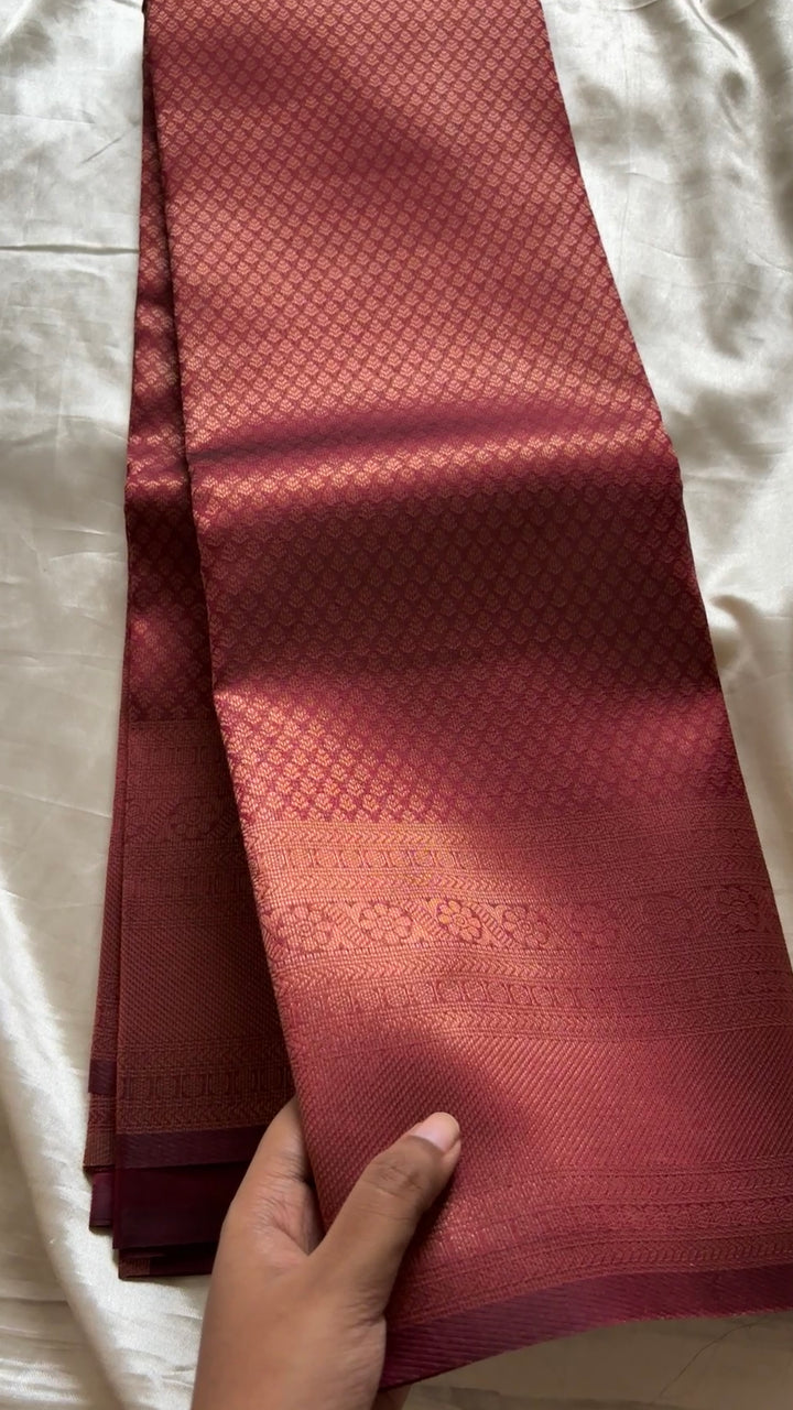 Semi brocade soft Silk kr137