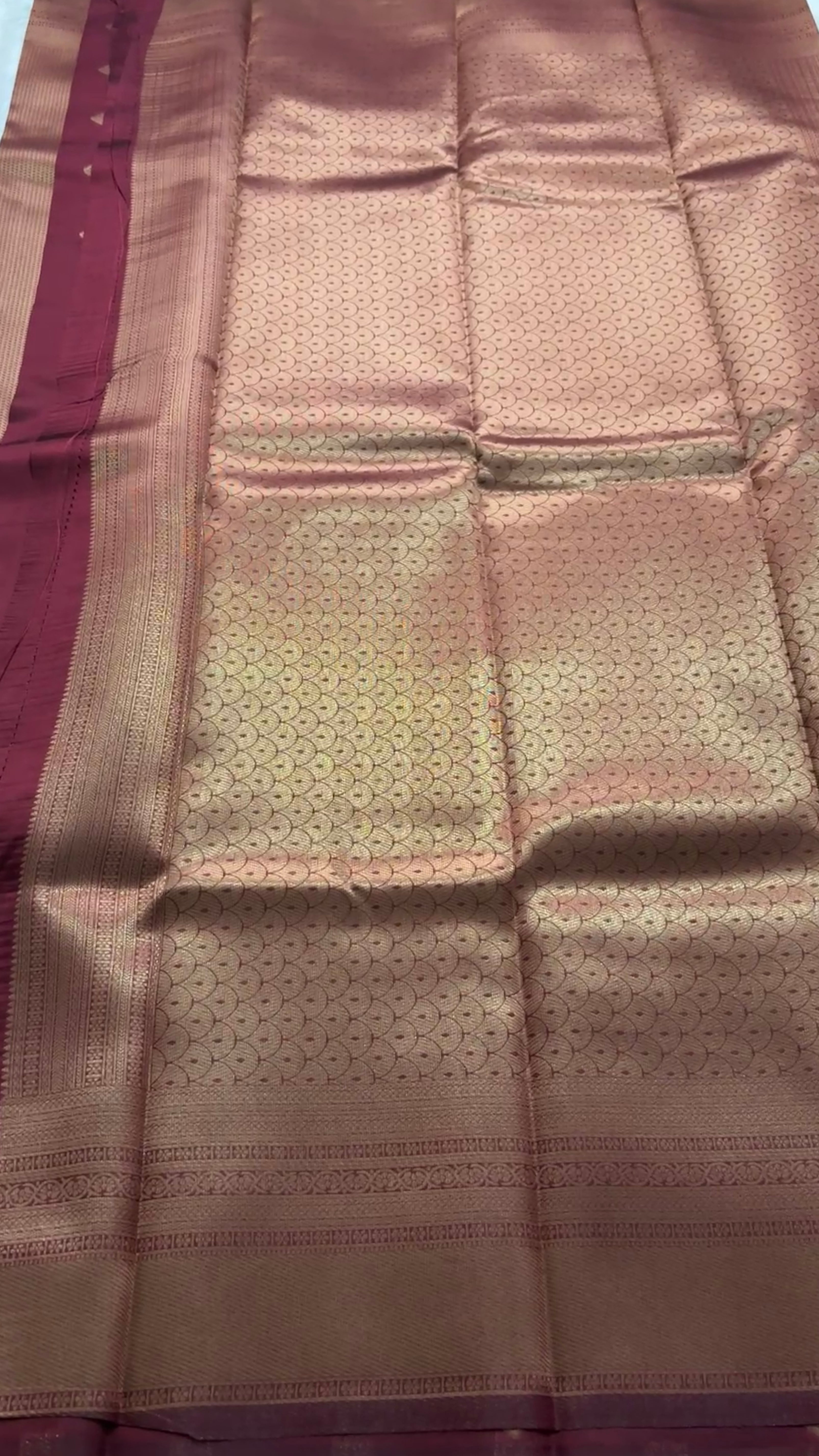 Semi brocade soft Silk KR110