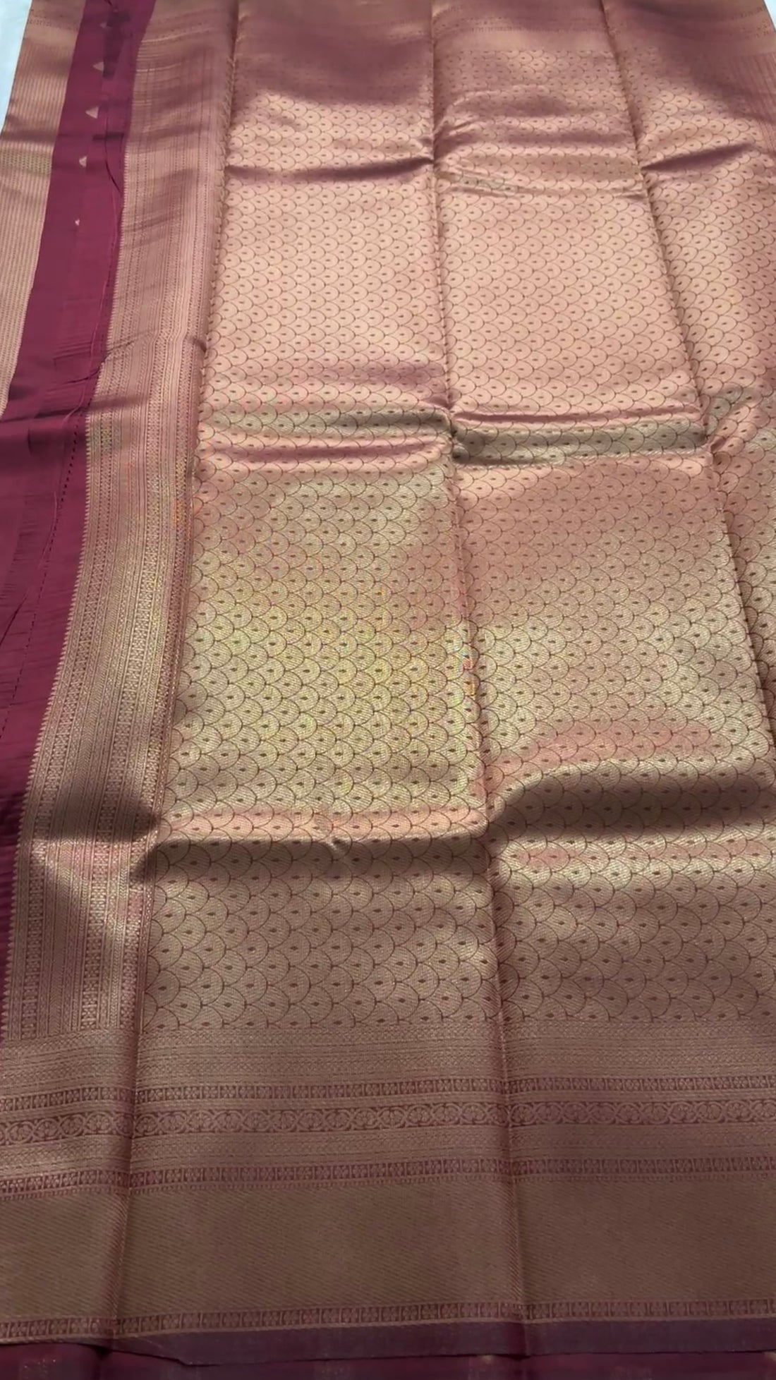 Semi brocade soft Silk KR110