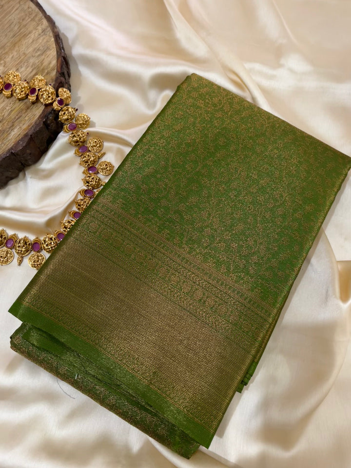 Tissue brocade soft silk