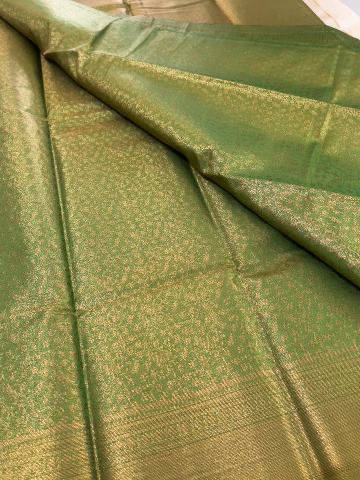 Tissue brocade soft silk